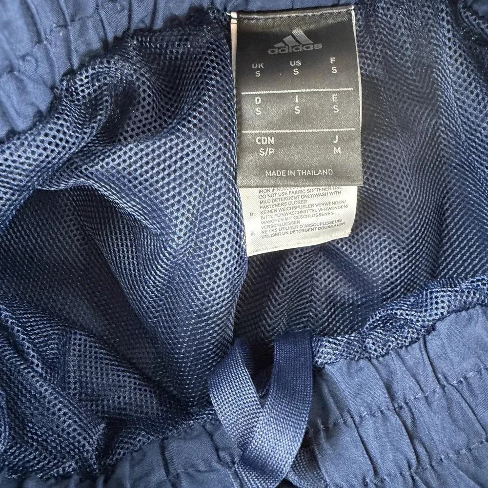 Adidas Climacool Track Pants‎ Mens Small Blue Woven Lined Zip Ankle Athletic